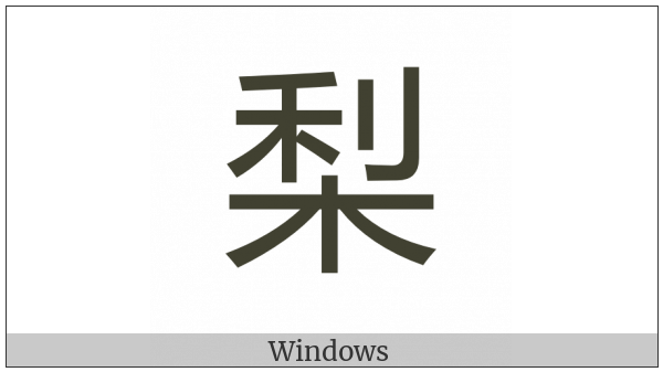 Cjk Compatibility Ideograph-F9E2 on various operating systems