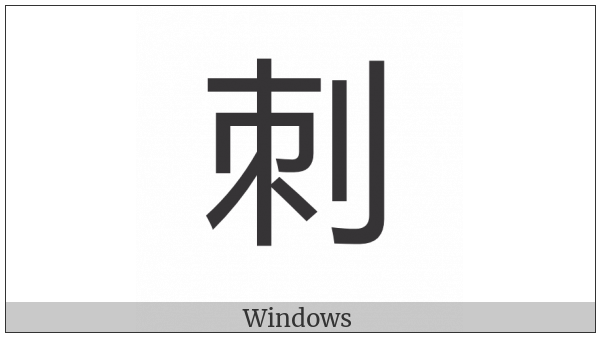 Cjk Compatibility Ideograph-F9Ff on various operating systems