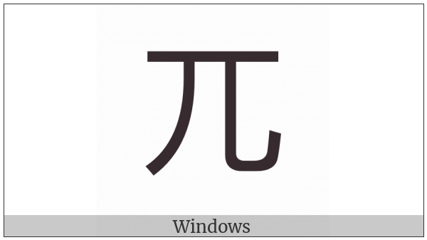 Cjk Compatibility Ideograph-Fa0C on various operating systems