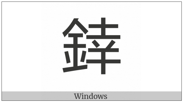 Cjk Compatibility Ideograph-Fa28 on various operating systems