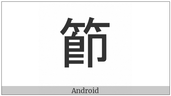 Cjk Compatibility Ideograph-Fa56 on various operating systems