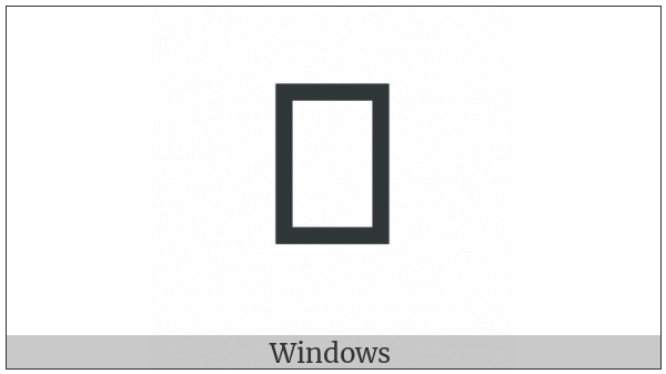 Limbu Letter Ta on various operating systems