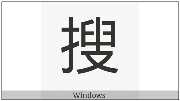 Cjk Compatibility Ideograph-Fa8E on various operating systems
