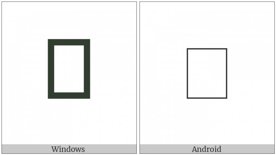 Limbu Letter Sa on various operating systems