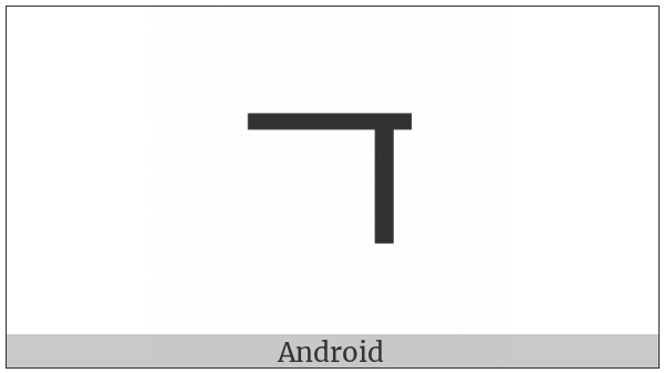 Hebrew Letter Wide Dalet on various operating systems