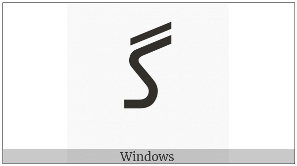 Arabic Letter Gaf Initial Form on various operating systems