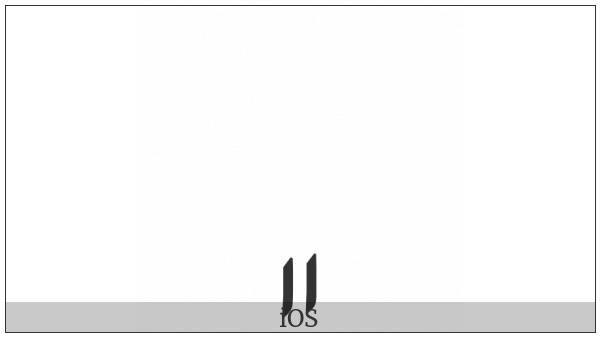 Arabic Symbol Double Vertical Bar Below on various operating systems