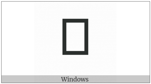 Arabic Letter Kirghiz Oe Isolated Form on various operating systems
