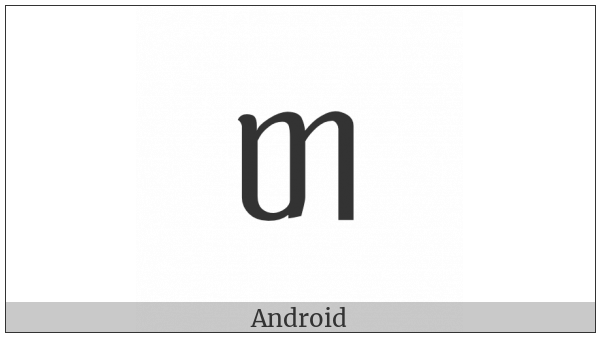 Tai Le Letter Ta on various operating systems