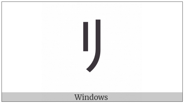 Halfwidth Katakana Letter Ri on various operating systems