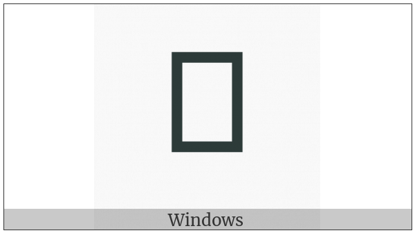 New Tai Lue Letter Low Ta on various operating systems