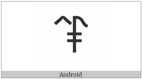 Linear B Ideogram B107M He-Goat on various operating systems