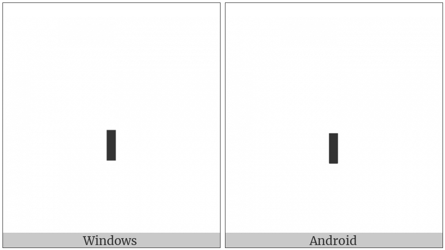 Aegean Word Separator Line on various operating systems