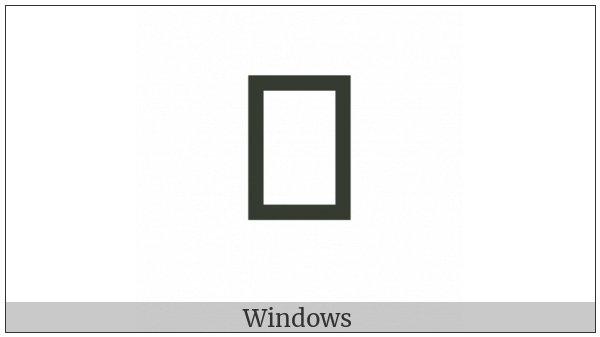 Khmer Symbol Muoy Koet on various operating systems
