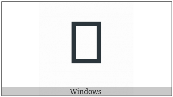 Gothic Letter Jer on various operating systems