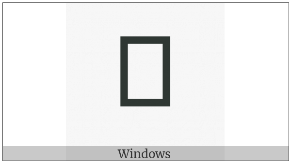 Khmer Symbol Dap Roc on various operating systems
