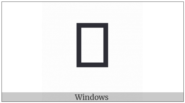 Deseret Capital Letter El on various operating systems