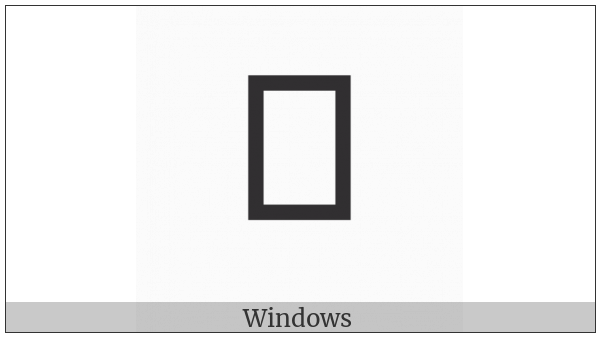 Deseret Capital Letter En on various operating systems