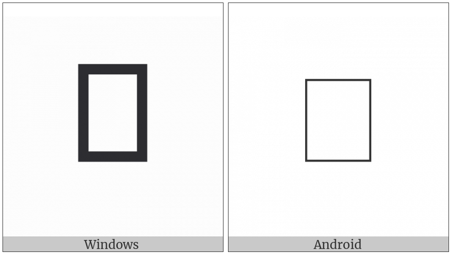 Shavian Letter Mime on various operating systems