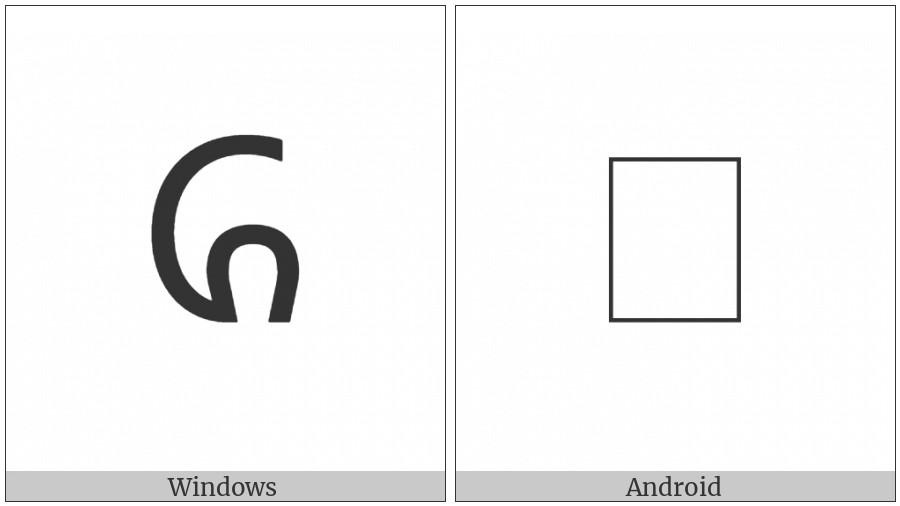 Osage Capital Letter Cha on various operating systems