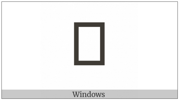 Tai Tham Letter Low Sa on various operating systems