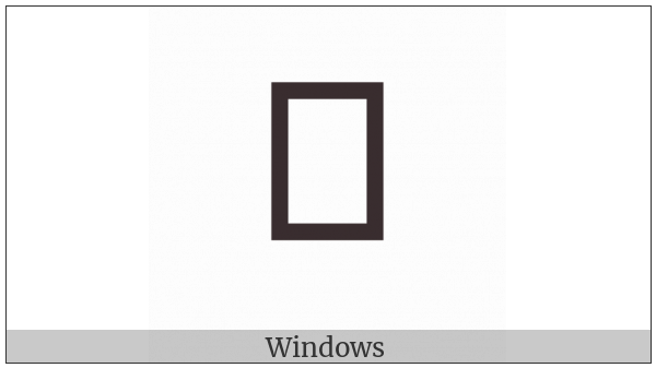 Tai Tham Letter High Pha on various operating systems