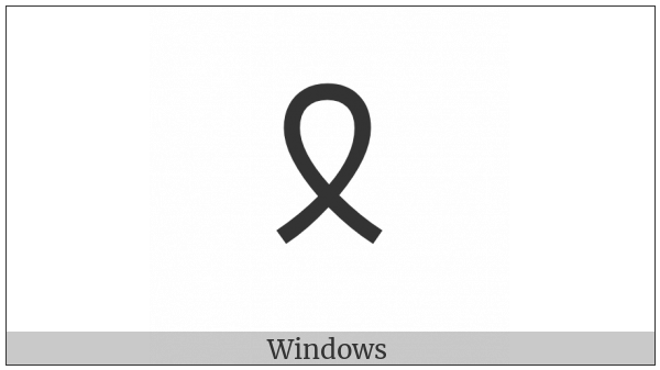 Cypriot Syllable Ro on various operating systems