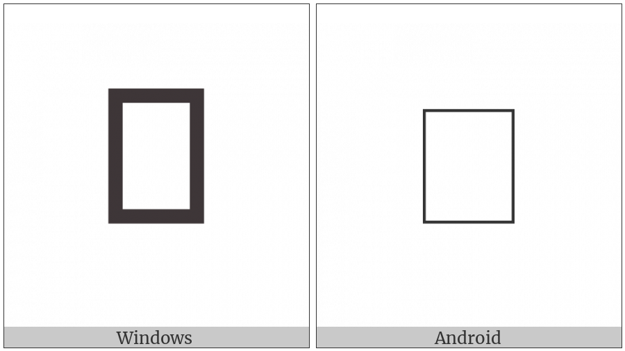 Hatran Letter He on various operating systems