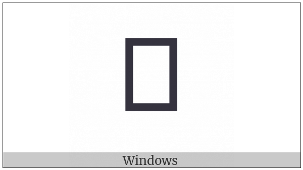Tai Tham Combining Cryptogrammic Dot on various operating systems
