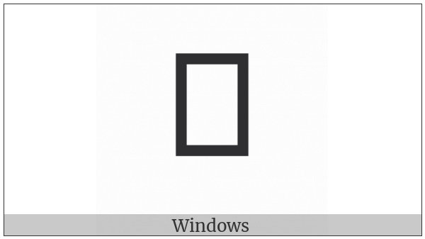 Phoenician Letter Bet on various operating systems