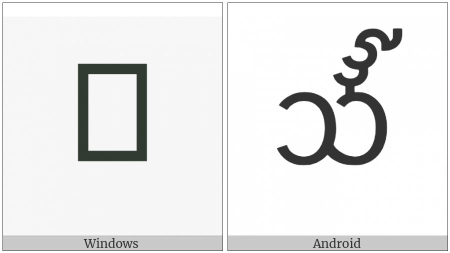 Tai Tham Sign Sawan on various operating systems