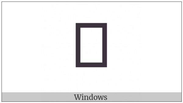 Kharoshthi Punctuation Lines on various operating systems