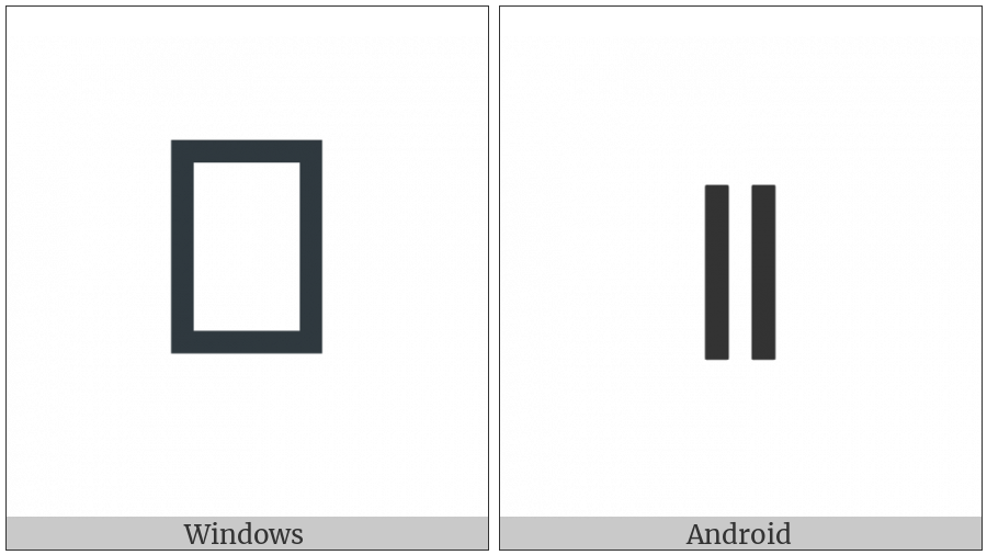 Tai Tham Sign Kaankuu on various operating systems