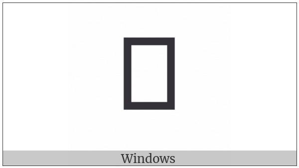 Large Two Rings Over One Ring Punctuation on various operating systems