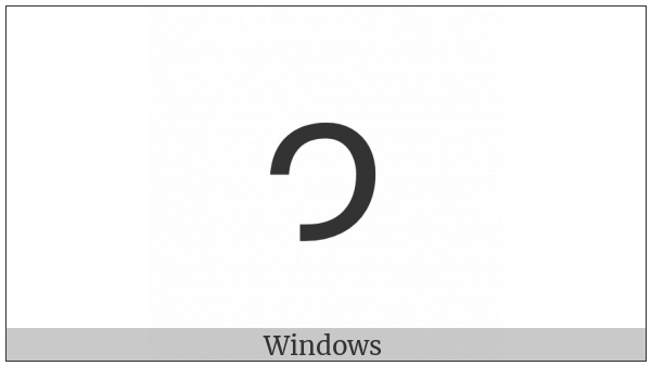 Inscriptional Parthian Letter Waw on various operating systems