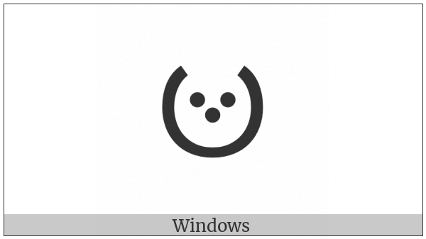 Old Turkic Letter Orkhon Ent on various operating systems