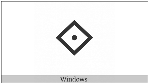 Old Turkic Letter Yenisei Ang on various operating systems