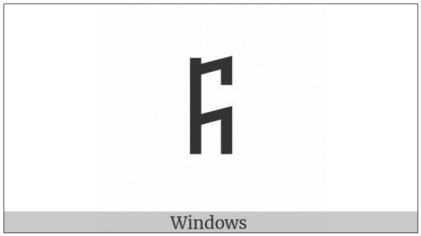 Old Turkic Letter Orkhon Op on various operating systems