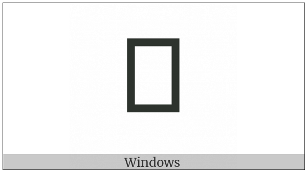 Kaithi Letter Ka on various operating systems