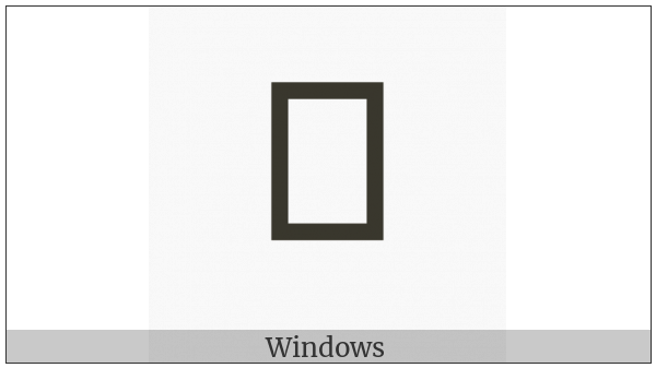 Kaithi Letter Ja on various operating systems