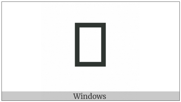 Kaithi Letter La on various operating systems