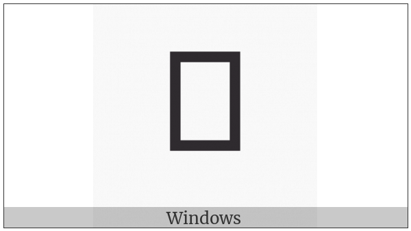 Sora Sompeng Letter Yah on various operating systems