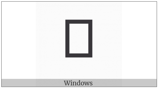 Chakma Virama on various operating systems