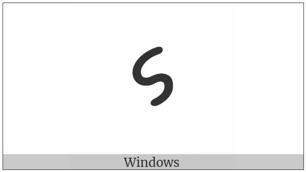Mahajani Letter Sa on various operating systems