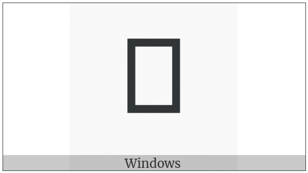 Mahajani Letter Ha on various operating systems