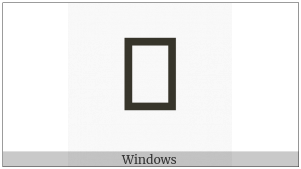 Sharada Sign Avagraha on various operating systems