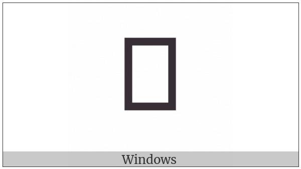 Khojki Letter Kha on various operating systems