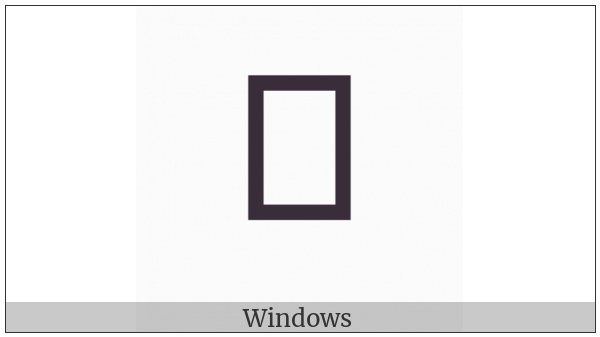 Khojki Letter Dda on various operating systems