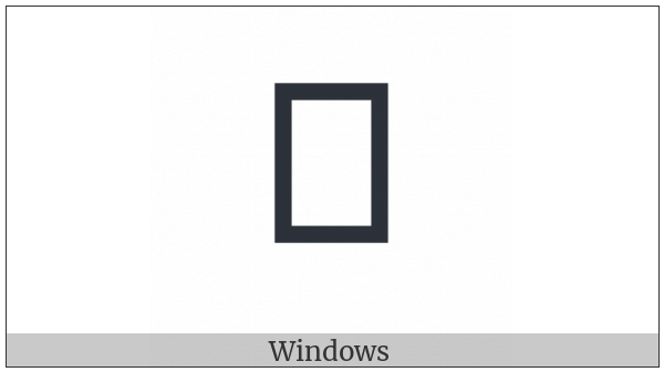 Multani Letter Ha on various operating systems