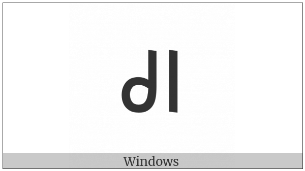 Khudawadi Letter Gga on various operating systems